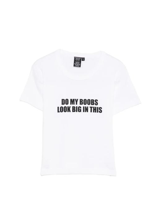 COWBOYS OF HABIT White Lettering T-Shirt