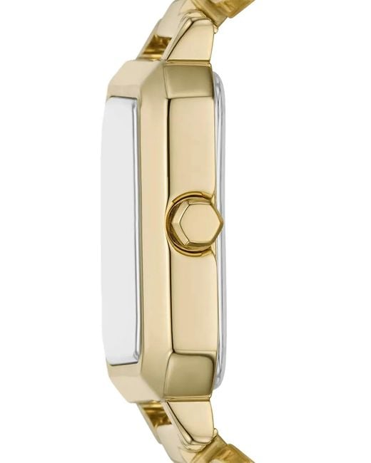 ARMANI EXCHANGE Metallic 27Mm Square-Shape Watch