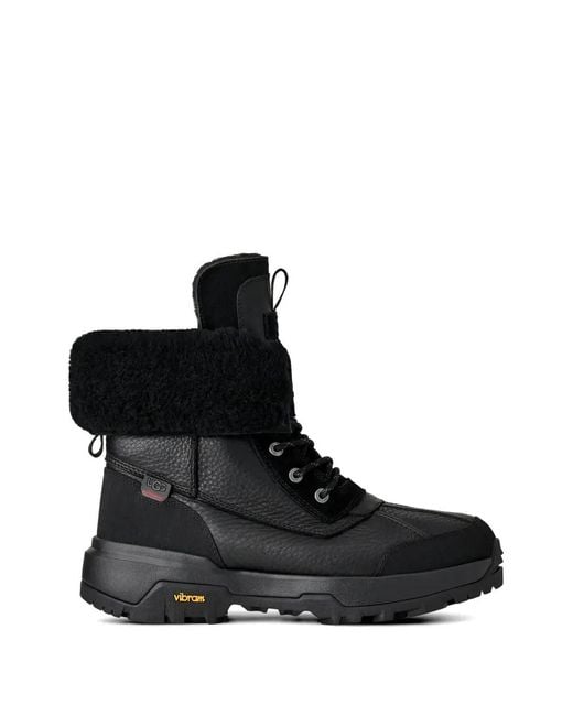 Ugg Black Adirondack Lace-Up Boots for men