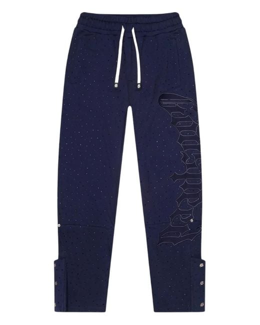 Godspeed Blue Og Logo Track Pants for men