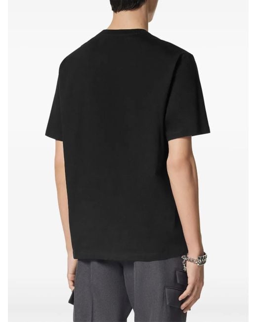 Versace Black Medusa Punk T-Shirt for men