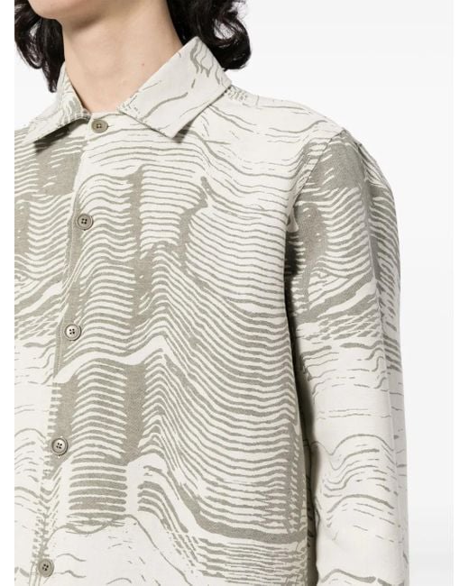 Samsøe & Samsøe Gray Sacastor X Overshirt Jacket for men