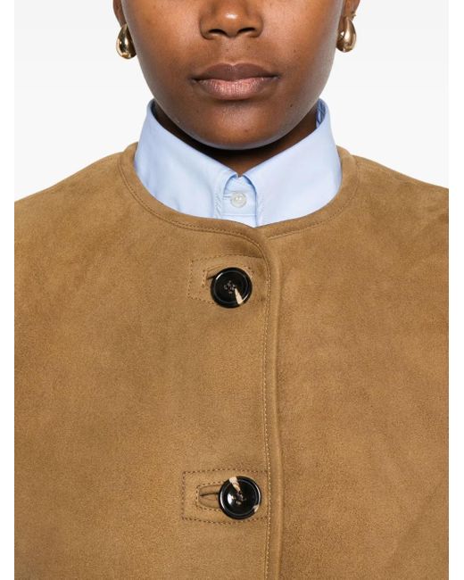 Gilet Con Bottoni di Soeur in Brown