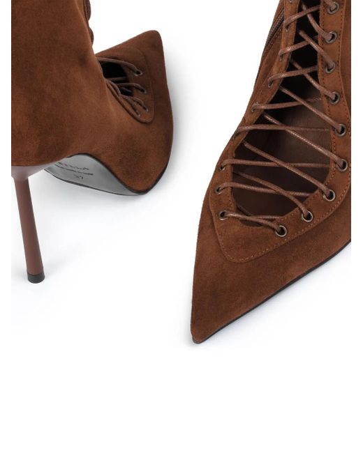 Botas Colette con tacón de 100 mm Le Silla de color Brown
