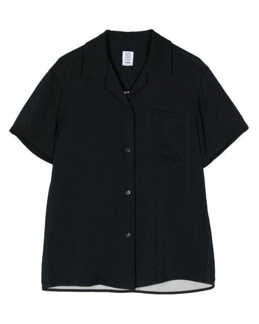 Camisa Cabana con estampado abstracto Rosie Assoulin de color Black