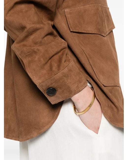 Arma Brown Kaylee Suede Jacket