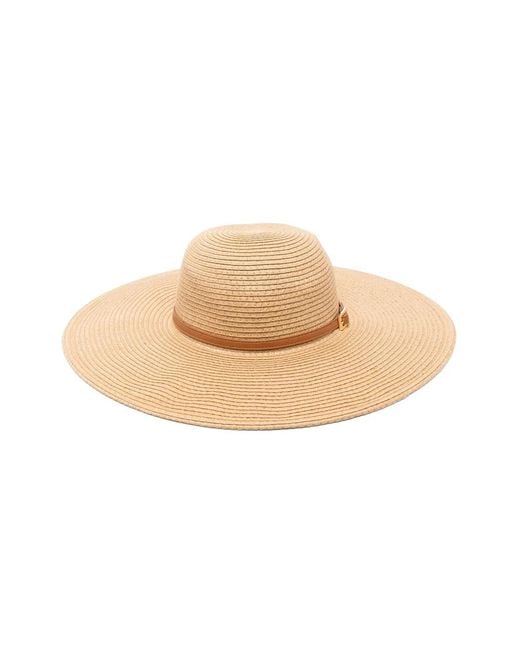 Melissa Odabash Natural Jemima Woven Sun Hat
