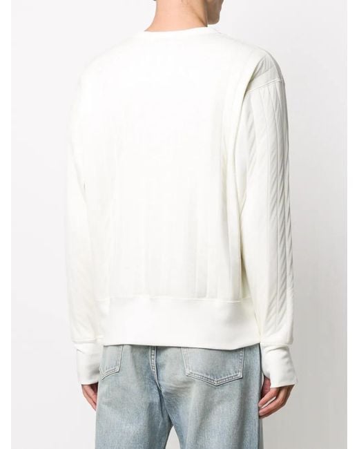 Ambush Gewatteerde Sweater in het White