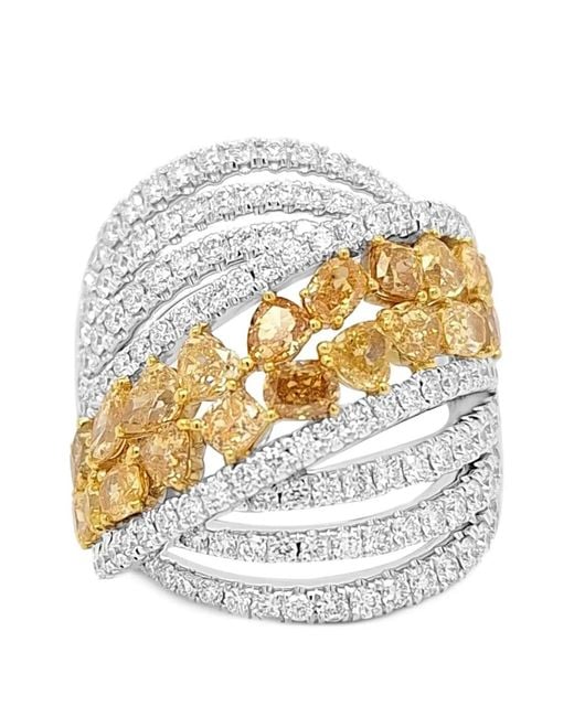 HYT Jewelry White Cocktail Diamond Ring