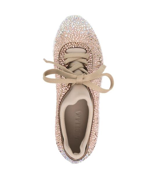 Le Silla Natural Reiko Wave Sneakers mit Strass