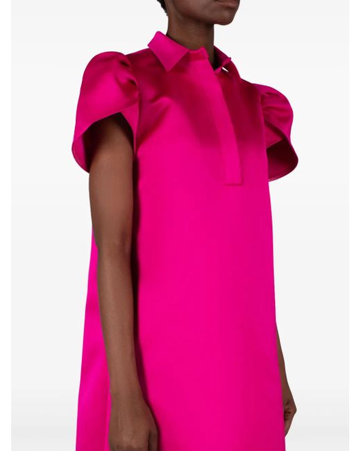 Abito Zinnia Con Ruches di AZ FACTORY in Pink