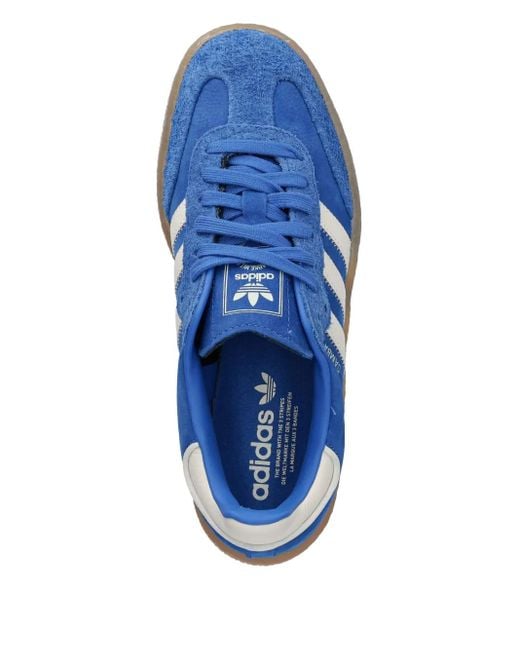 Adidas Blue Samba Sneakers