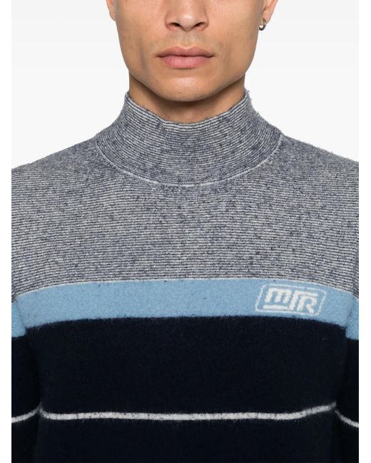 Martine Rose Blue Pilling Sweater for men