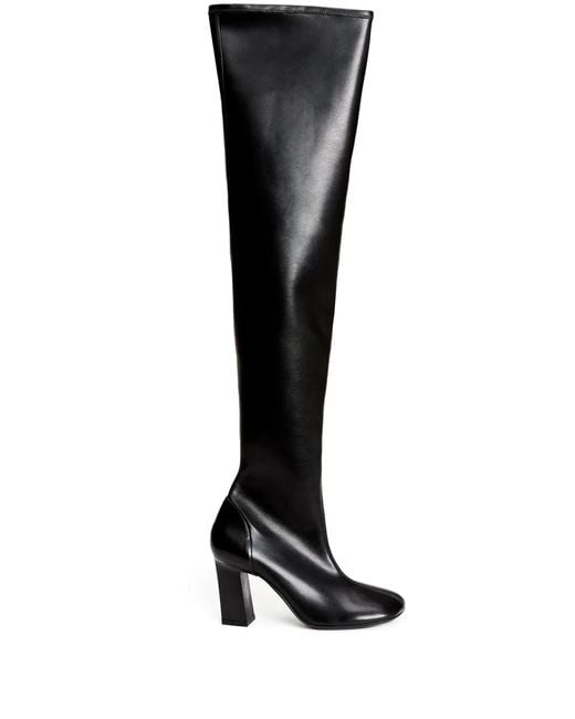 Fabiana Filippi Black Faux-Leather Boots