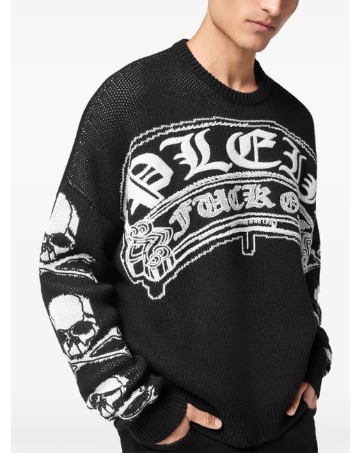 Pull Gothic Plein Philipp Plein pour homme en coloris Black