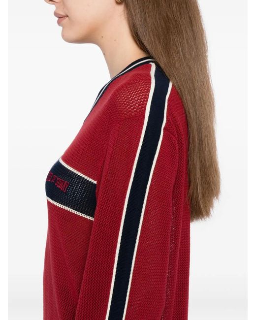 House Of Sunny Red Joey Knit
