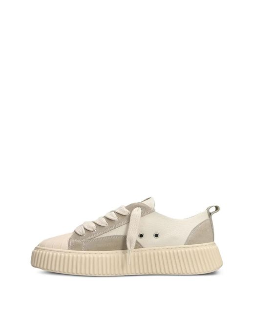 Rhun Natural Paneled Sneakers for men