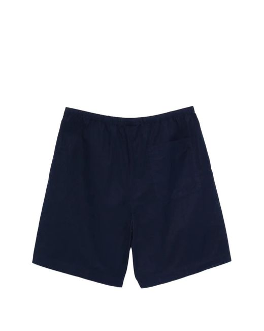 Aspesi Blue Drawstring Shorts