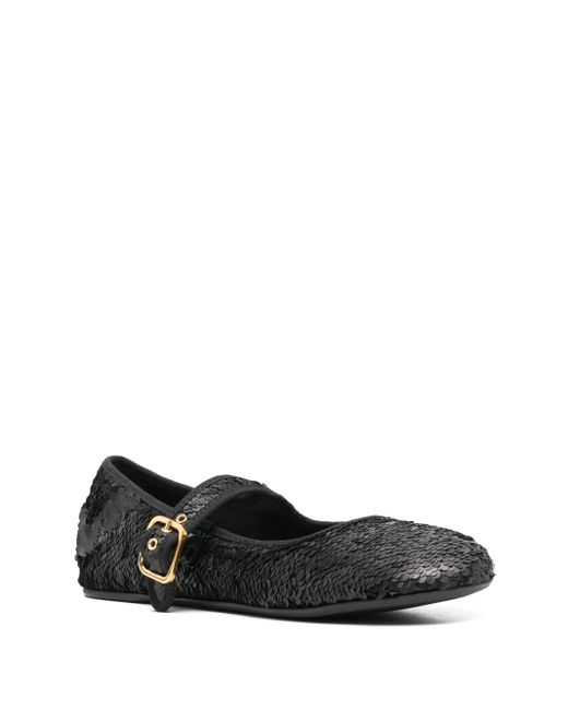 Agl Attilio Giusti Leombruni Black Bebe Ballerina Shoes