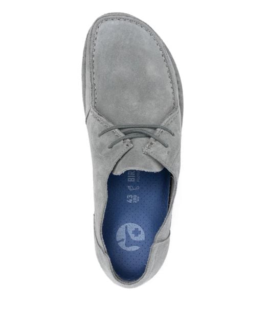Birkenstock Gray Utti Lace-Up Shoes for men