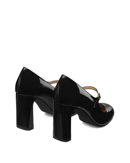 Stuart Weitzman Black Babette Mary Jane 85