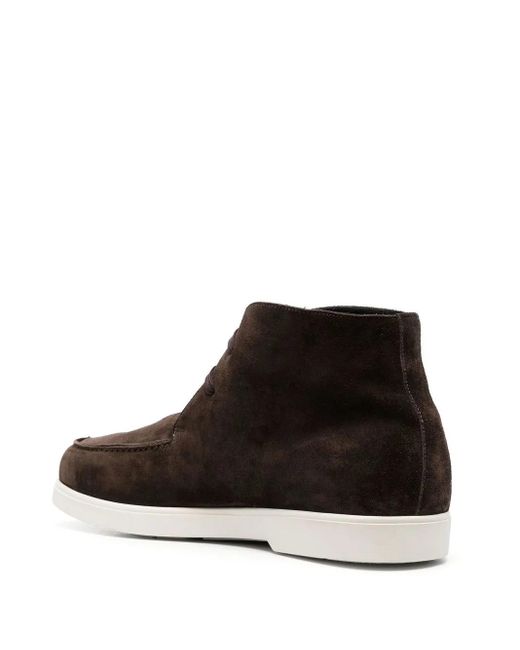 Moorer Brown Bruschi Ankle Boots for men