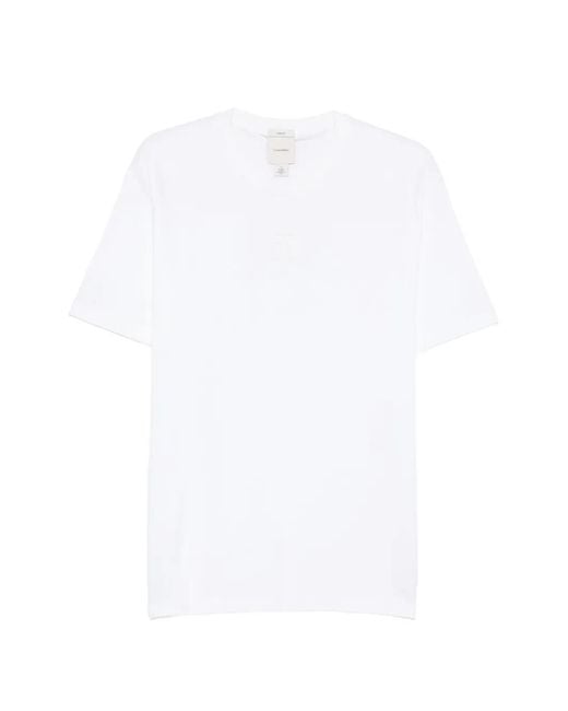 Calvin Klein White Crew-Neck T-Shirt for men