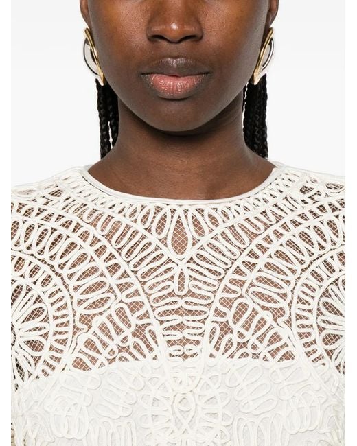 Jonathan Simkhai White Long-Sleeve Maxi Dress