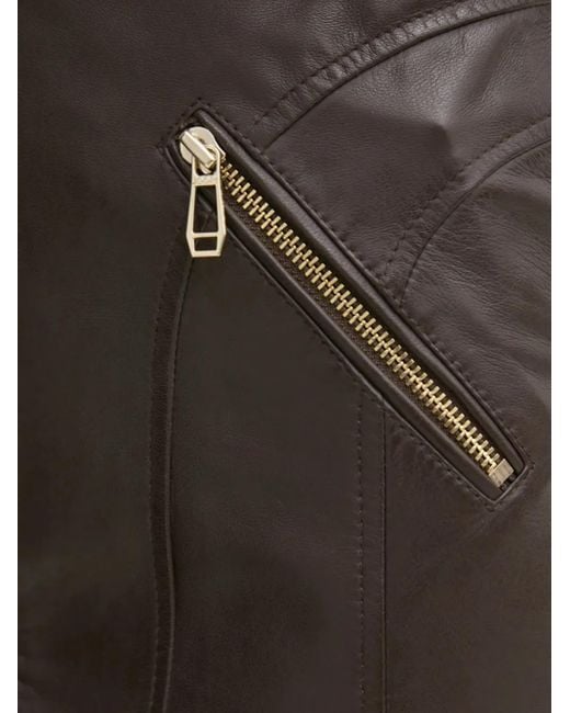Joop! レザースカート Black