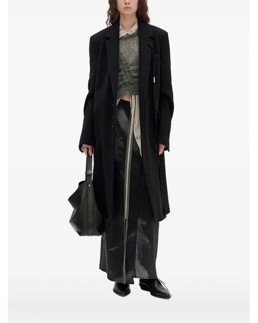 Ann Demeulemeester Viv コート Black