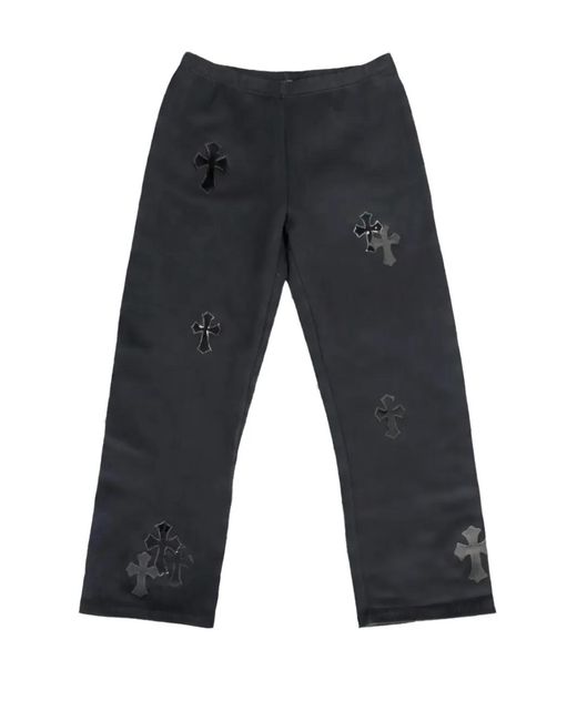 Cross Patch Sweatpants Chrome Hearts pour homme en coloris Gray
