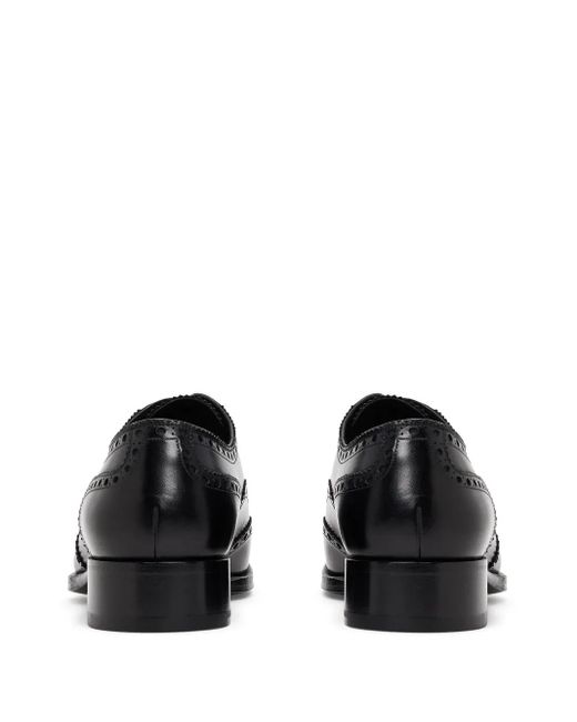 Tom Ford Black Leather Oxford Shoes for men