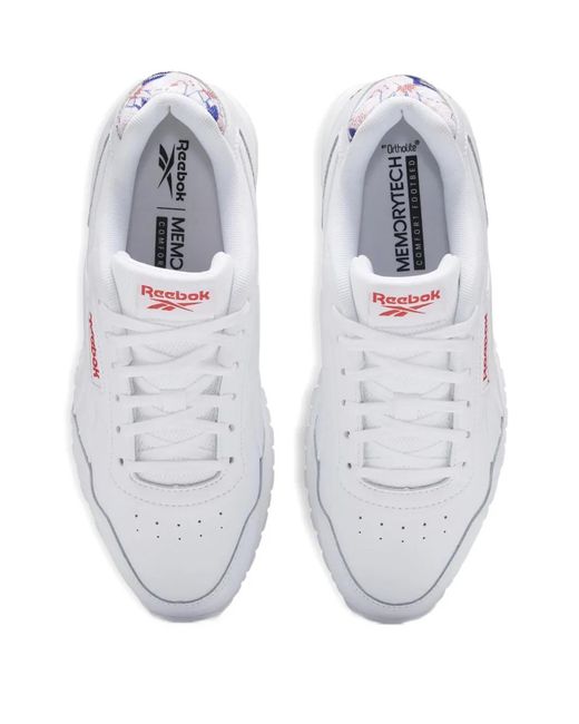 Reebok White Glide Sneakers