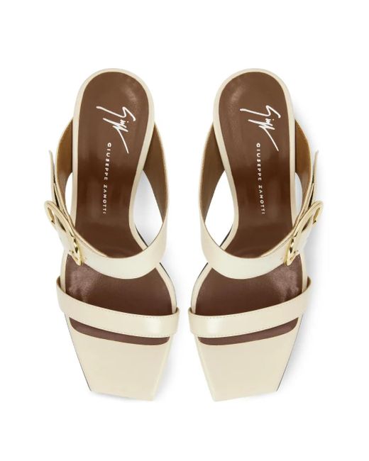 Giuseppe Zanotti Metallic 90Mm Geraldhine Sandals