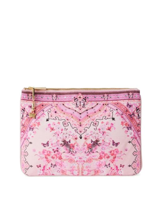 Camilla キャンバス クラッチバッグ S Pink