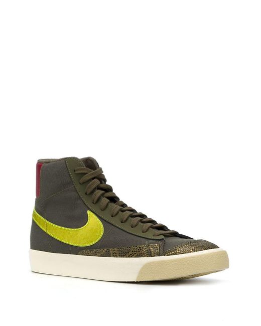 Nike Canvas Blazer Mid '77 Shoe (medium Olive) in Green - Save 41% - Lyst