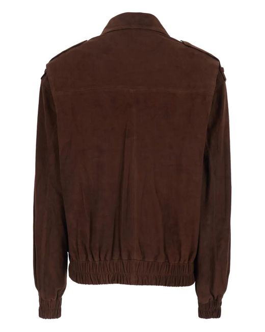 Arma Brown Flap-Pocket Jacket