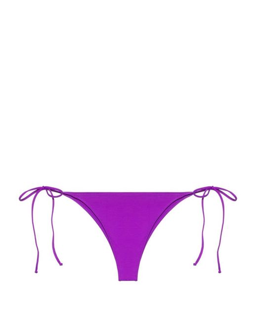 Bas de bikini Marielle à logo Mc2 Saint Barth en coloris Purple