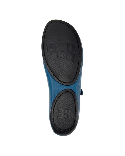 Camper Blue Right Nina Ballet Flats