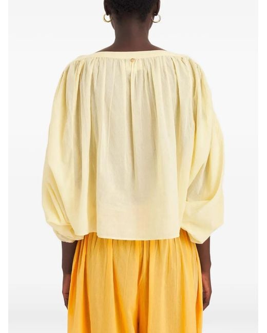 Antik Batik Natural Fruti Long-Sleeve Top