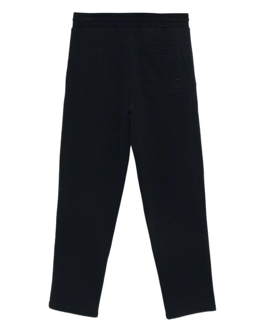 Canali Blue Drawstring Track Pants for men
