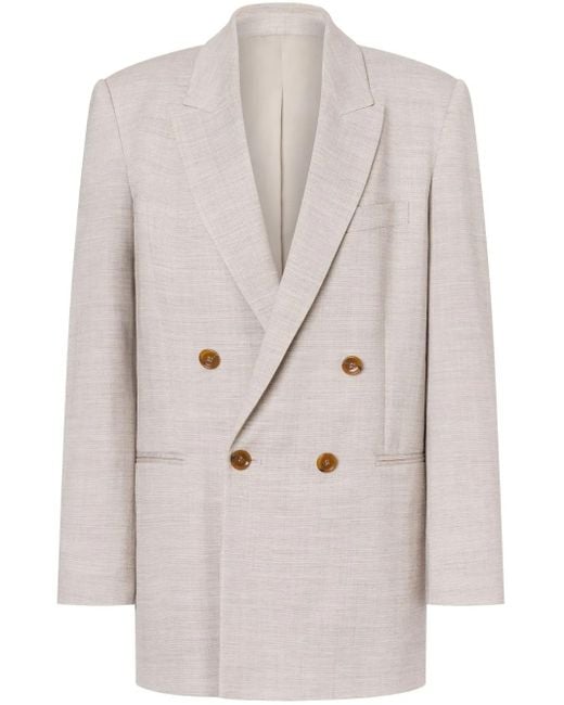 Blazer À Boutonnière Croisée Philosophy Di Lorenzo Serafini en coloris Natural