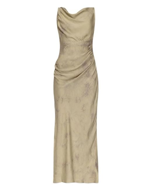 Samsøe & Samsøe Natural Brushed-Finish Dress