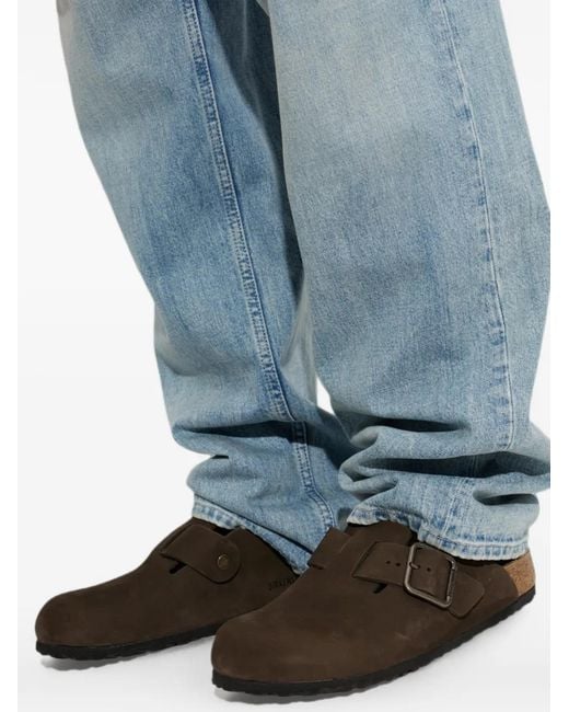Birkenstock Black Mules Boston À Boucle for men