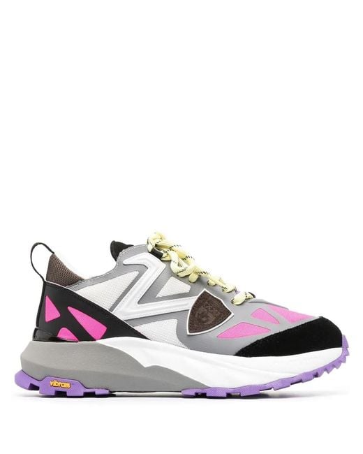 Philippe Model White Low-Top Sneakers