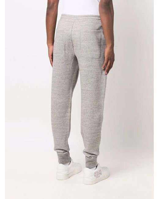Tom Ford Gray Mélange-Effect Track Pants for men