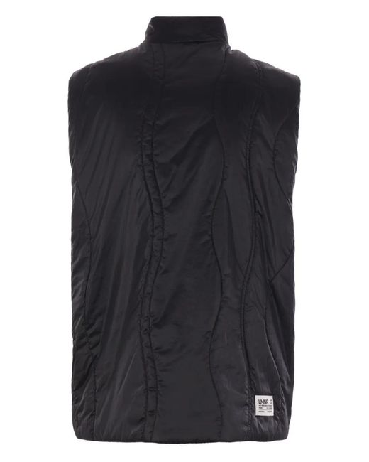 Herno Black Liquid Vest for men