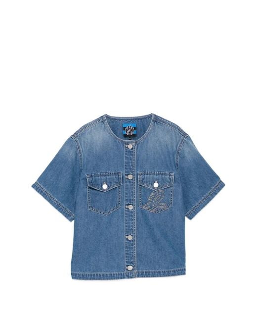 SPORT b. by agnès b. Blue Denim Shirt