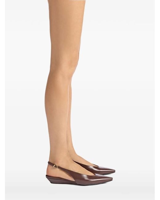 Giuseppe Zanotti Brown Virginia Buckle-Fastening Pumps