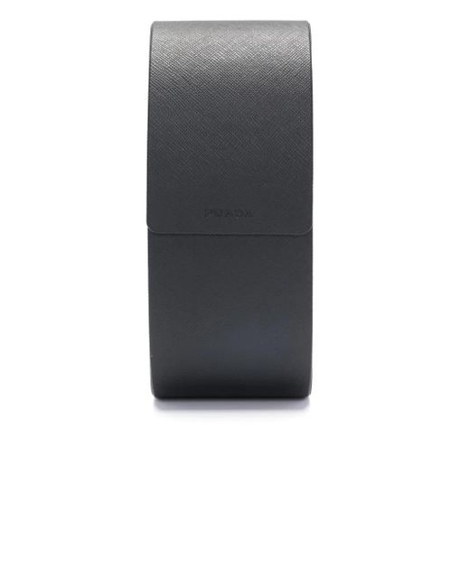 Prada Black Rectangle-Frame Sunglasses